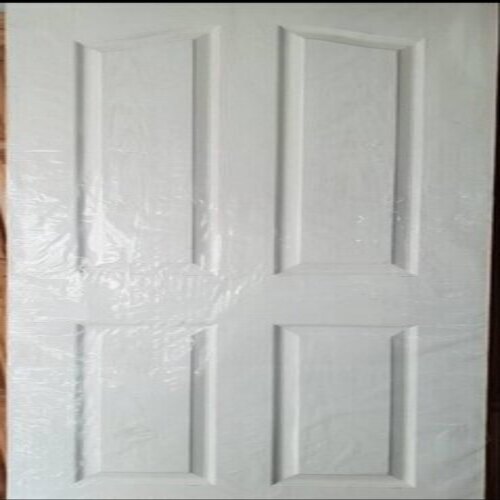 Wood White Decorative Panel Door - Application: Yes