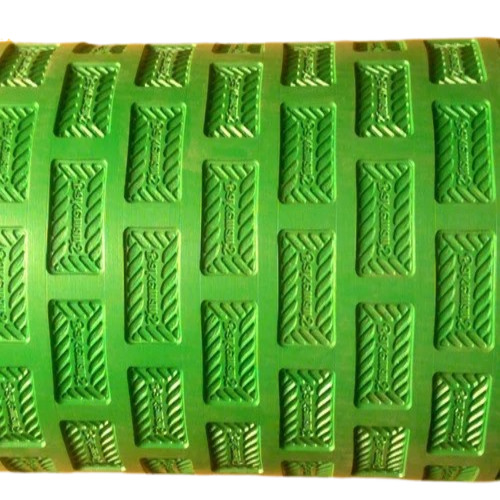 Biscuit Moulding Roller - Brass Material, Customized Sizes 8-12 Inches, Green Color | Highly Accurate PLC Controlled Cooling for Long Calcium Biscuits