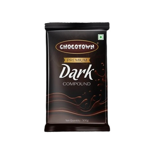 Dark Chocolate - 500 Gram Solid Bar | 100% Pure Eggless Sweet & Tasty 12 Months Shelf Life