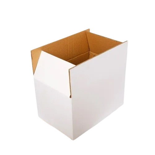 Duplex Corrugated Boxes - Color: White