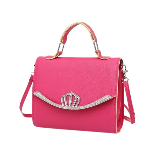 Ladies Leather Handbags - Pure Leather, Custom Size, Modern Design in White & Black | Unique Handle Style, Zipper Closure for Women