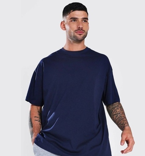 Mens Cotton T Shirt - Cotton, Customized Size, All Colors, O-Neck Collar, Long Sleeves, 160 GSM | Skin Friendly, Casual Wear, Washable