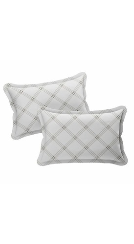 Cotton Pillow Cover - Color: White