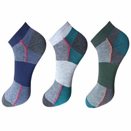 Men Ankle Length Socks - Design: All