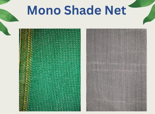Mono Shade Net - HDPE Monofilament, 100m Length x 6.5m Width, Available in White, Green, Black | Tear Resistant, Easy to Install, Multifuntional