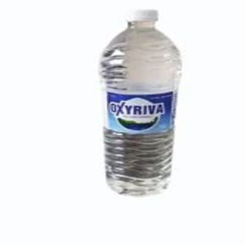 Packed Water Bottle - Plastic Material, 1 L Size, Transparent Color, Round Shape with Printed Pattern | Customizable UV Coating, Logo Printing, and Heat Transfer Labels