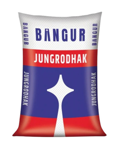 Cement Packaging Bag - Pp Woven Material, 50 Kg Capacity , Multi Color Printed Design