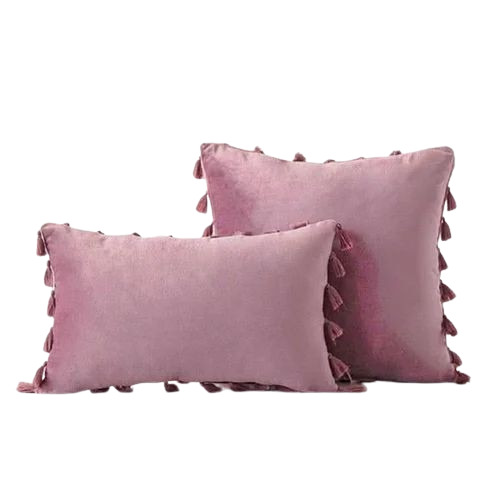 Plain Soft Pillow - Cotton, Customized Size, Brown | Light Weight, Breathable, Handmade Cover, 100% Pure Buckwheat Filling