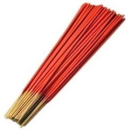 Rose Agarbatti - Eco-Friendly Solid Incense Stick Light Red Color with Anti-Odour Fragrance and Includes Incense Holder