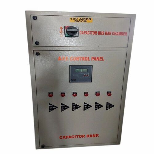 Three Phase 220/240 V Mild Steel Apf Control Panel - Base Material: Abs