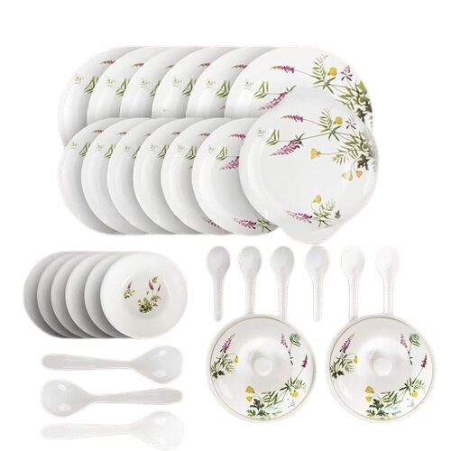 Dinner Set - Color: White