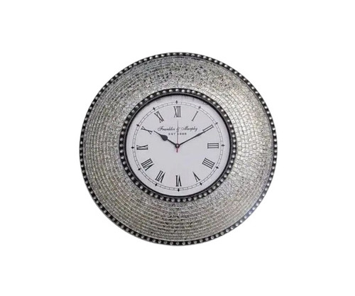 Metal Wall Clock - Color: Multi Color