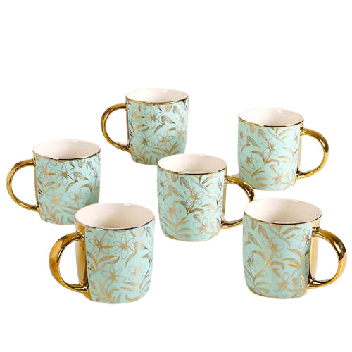 Tea Cup Set - Color: Multipul