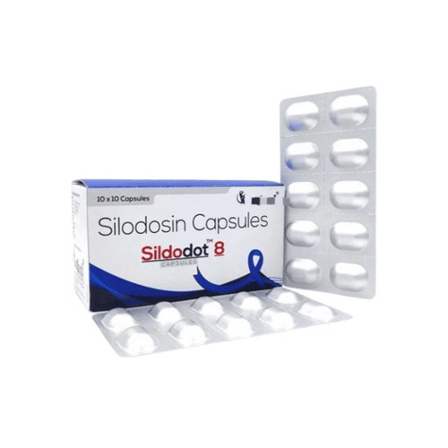 8Mg Silodosin Capsules - Ingredients: ----------------------------------