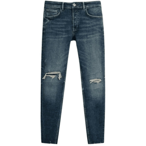 Blue Denim Jeans - Ash %: 20