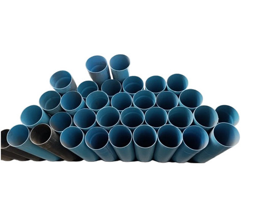PVC Round Pipe - Premium Grade PVC, 6 Feet Length, Blue Color, Strong & Durable | Ideal for Agricultural, Hydraulic, and Architectural Applications