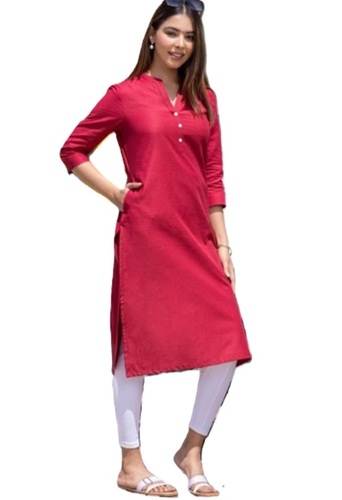 Ladies Long Kurti - Pattern: Printed