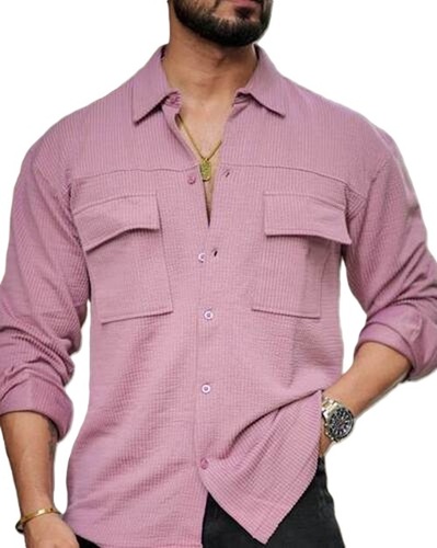 Man Shirt  - Collar Style: Button Down