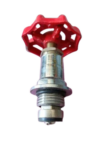 Brass Heavier Valve - Brass 5.5 Inch Polished Golden Finish Durable Design 4.5 Inch Bore Industrial Application 1 Year Warranty