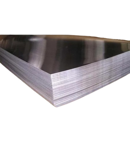 Coated Aluminum Sheet - Rectangular Silver Heavy Duty Marine-Grade Corrosion Resistant Anodized Surface Treatment Industrial Grade