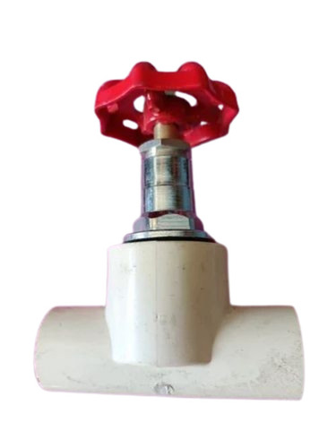 Gate Valve - PP-R Material, 50mm Size , Durable, Round Shape, Socket Connection, Polished Surface, Manual Operation, 1 Year Warranty