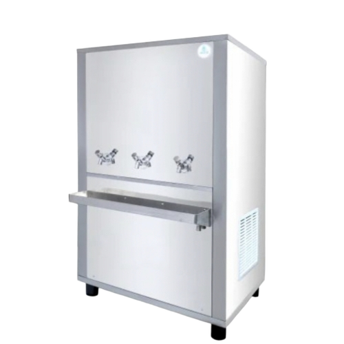 Industrial Stainless Steel Water Cooler - Stainless Steel, Standard Size, Silver | Durable, New, Long Lasting