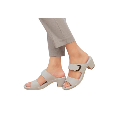 Ladies Casual Sandals - Fabric & Leather, All Sizes | Attractive Designs, Modern Buckle Style, Comfortable Flat Platform, Shiny Look