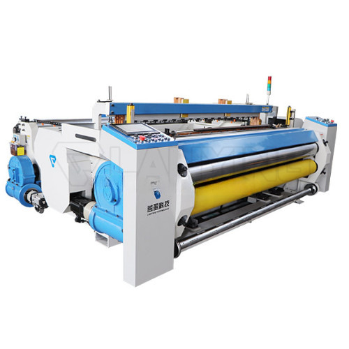 Lanying Cnc Metal Wire Mesh Weaving Looms - Color: Bule And White