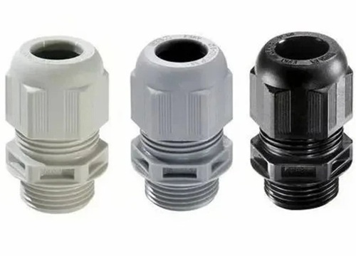 Pvc Glands - 0.50mm Diameter, White Color, Round Head Shape, IP33 Rated | Industrial Use, Weather Proof, Hard PVC Material