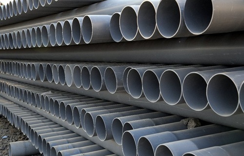 Pvc Pipe - Grey Hard Tube for Borewell Applications | Round PVC Material
