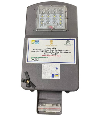 Solar Street Light Two In One 12W/30Ah - Application: Industrial