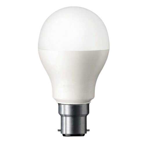Led Bulb - Aluminum Body, 9 Watt Power, 220V Input | Heavy Duty, White Color, Standard Design, Round Shape, 1 Year Warranty