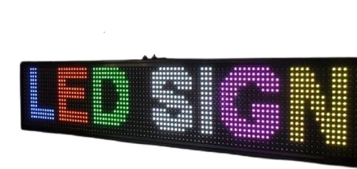 Led Display Sign Board - Application: Used For Outdoor And Indoor Advertising