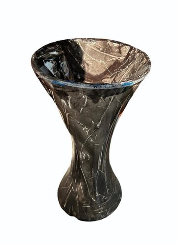 Brown Ceramic Pedestal Wash Basin