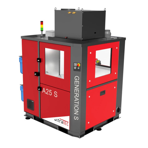 Ultrasonic Deburring Machine - Color: Red