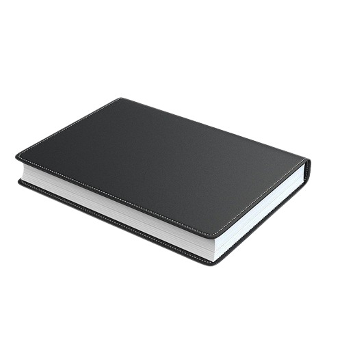 Office Diary - PVC Cover, 120 Sheets, Customized Size | Durable, Antibacterial, Fine Finished, Perfect Binding, Hardcover Design