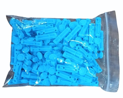 Blood Lancet Needle - Blue, 100 Piece | Round Shape, Single Use Medical Grade Needle for Hospital Use