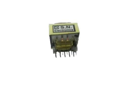 Pcb Mountabel Transformer - Copper Core Coil, Customize Coil Number, White Color, Single Phase, High Efficiency, Dry Voltage Booster