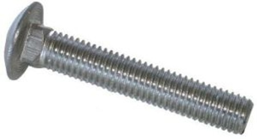 Stainless Steel Carriage Bolt - Color: Silver