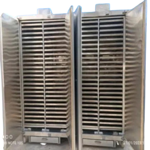 Stainless Steel Tray Rack Trolley - Operating Type: Automatic