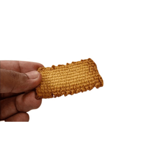 Wheat Biscuits - 100% Pure Vegetarian, Brown Color, Eggless, Crispy Texture, Sweet Cassia Flavor, Rectangular Shape, Glucose Enriched | Premium Bag Packaging