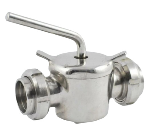 Two Way Plug Valves - Color: Silver