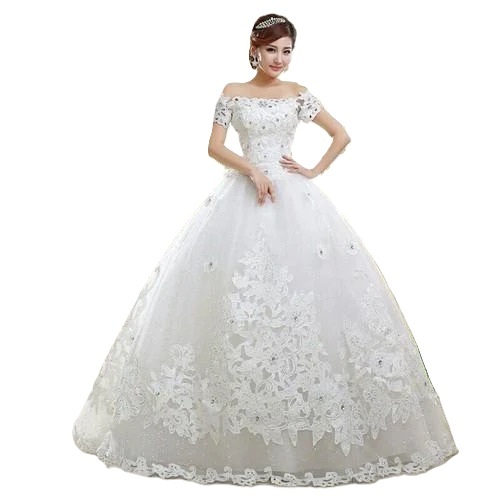 Bridal Gown - Stitching Type: Backless