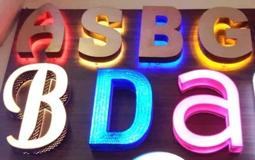 Acrylic Sign Letters - Design: Standred