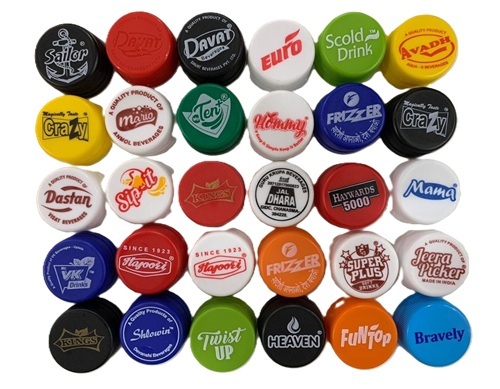 Bottle Caps - Material: Plastic