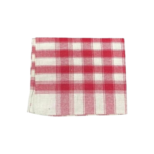 Kitchen Towel - 100% Cotton, 45x60 cm, Check Pattern, Eco-Friendly Material, Soft Touch, Non-Woven Style, Perfect for Kitchen/Table/Dish Cleaning