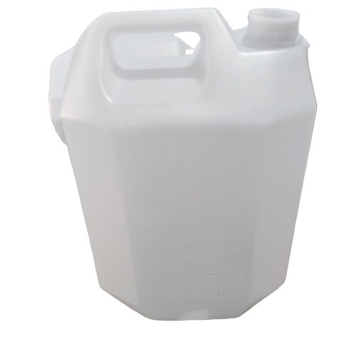 White Plastic Hdpe Jerry Can - Hdpe Plastic Multiple Capacities White | Leak Proof Chemical Resistant Impact Resistant Lightweight
