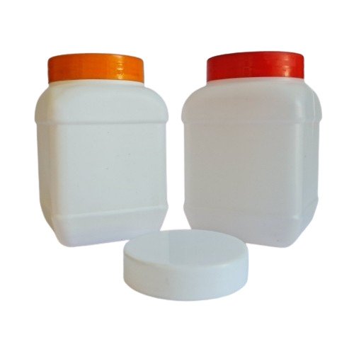 Hdpe Plastic Jar  - Color: White