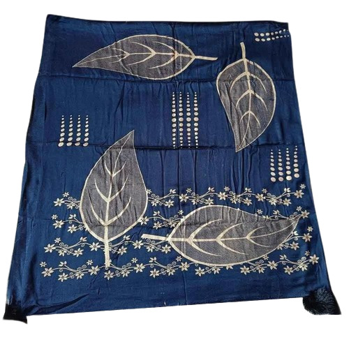 Satin Stole - Satin Standard Size Blue | Light Weight Breathable 100% Pure Material Daily Use Fashion Stole for Women