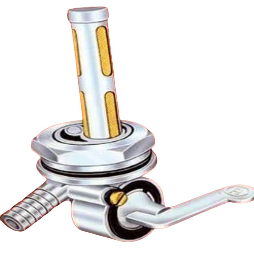 Two Wheeler Parts - Metal Petrol Lock | Fine Finished, Durable, Suitable for Two Wheeler Applications
